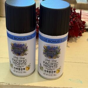 Power Stick Pacific Heights Jasmine,Pear,& Patchouli Body Spray  set of 2